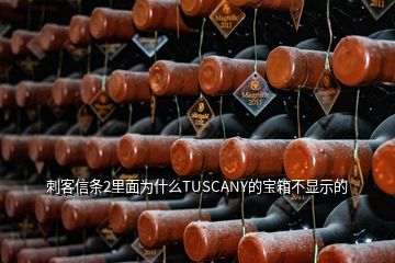 刺客信條2里面為什么TUSCANY的寶箱不顯示的