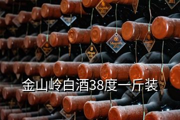 金山嶺白酒38度一斤裝