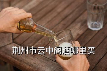 荊州市云中閣酒哪里買