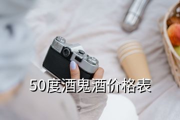 50度酒鬼酒價格表