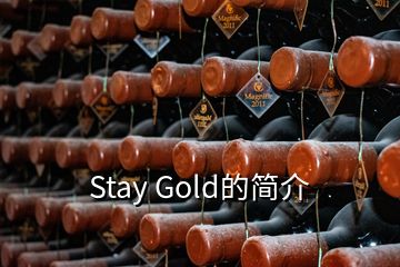 Stay Gold的簡介