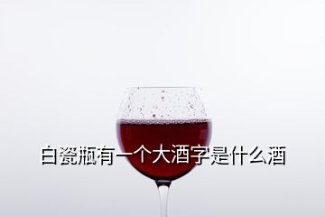 白瓷瓶有一個大酒字是什么酒