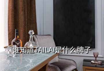 誰(shuí)知道TAILAI是什么牌子