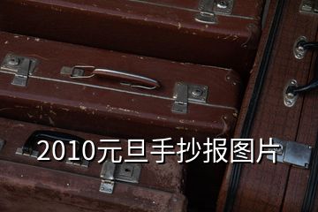 2010元旦手抄報(bào)圖片