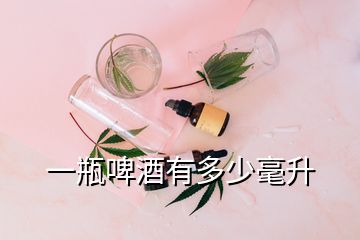 一瓶啤酒有多少毫升