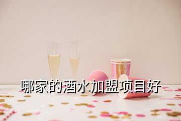 哪家的酒水加盟項(xiàng)目好