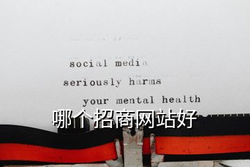 哪個招商網(wǎng)站好