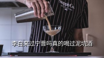 李白來(lái)過(guò)寧晉嗎真的喝過(guò)泥坑酒