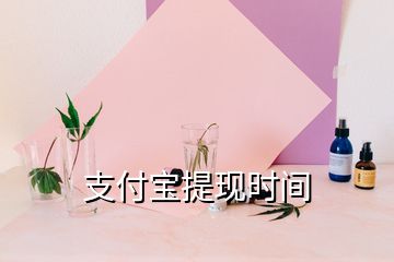 支付寶提現(xiàn)時(shí)間