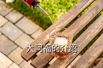 大阿福的介紹