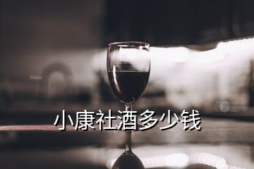 小康社酒多少錢