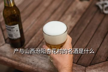 產(chǎn)與山西汾陽杏花村的名酒是什么