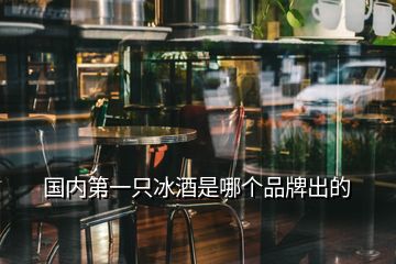 國內(nèi)第一只冰酒是哪個品牌出的