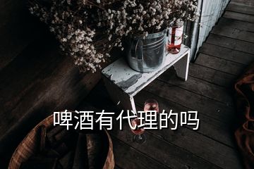 啤酒有代理的嗎