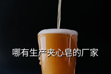 哪有生產(chǎn)夾心皂的廠家