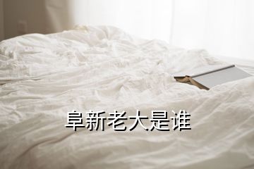 阜新老大是誰(shuí)