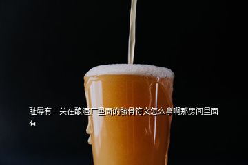 恥辱有一關在釀酒廠里面的骸骨符文怎么拿啊那房間里面有