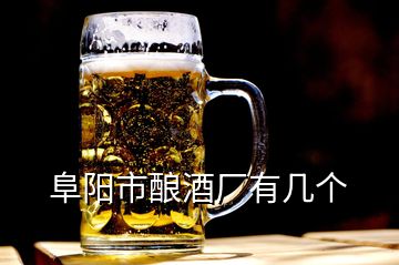 阜陽市釀酒廠有幾個