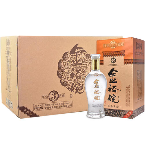 40.8度金裕皖酒價格表