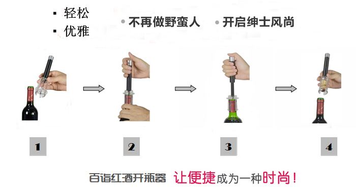 葡萄酒開瓶方法